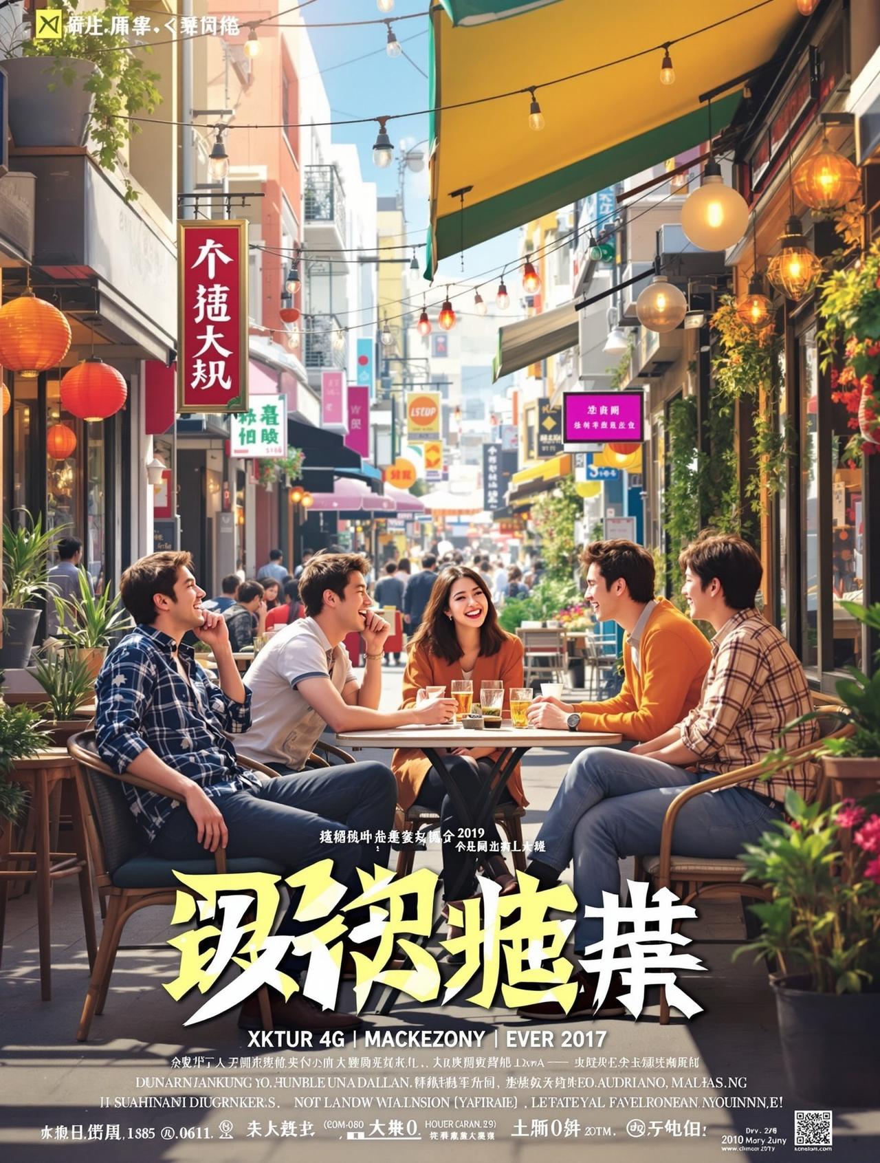 蘑菇影院温情喜剧作品《时光便利店》高清海报